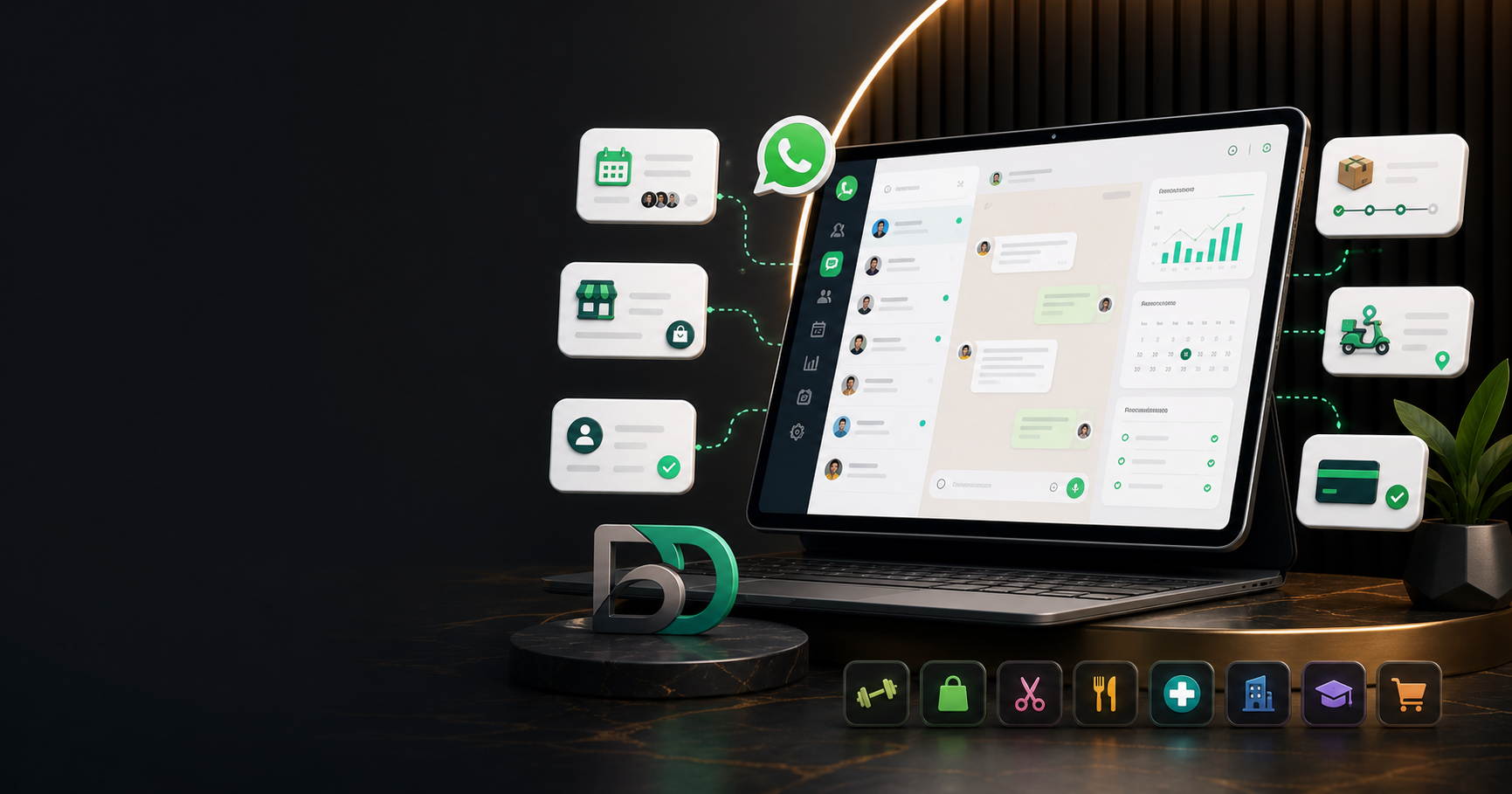 BotDukan WhatsApp bot and chatbot vendor India dashboard